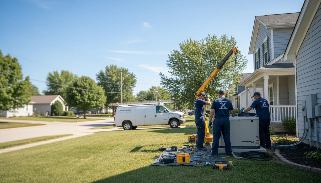 Generator Installation in Brockton, PA near me